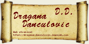 Dragana Dančulović vizit kartica